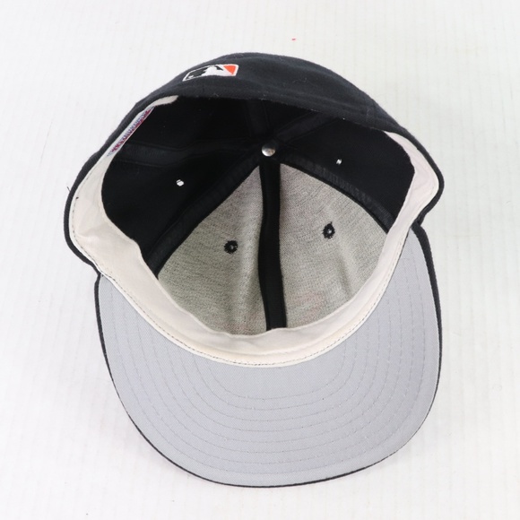 Vintage New Era Baltimore Orioles Fitted Hat Black - Picture 6 of 7